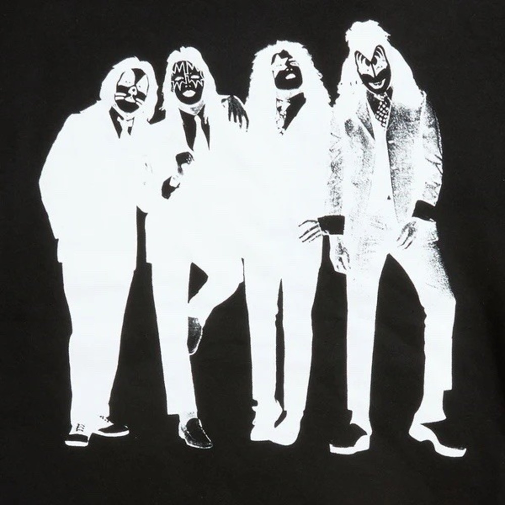 MEDIUM KISS Rock and Roll All Nite Single Sweatshirt Hoodie RARE LE ✅❤️ NEW - Picture 9 of 11